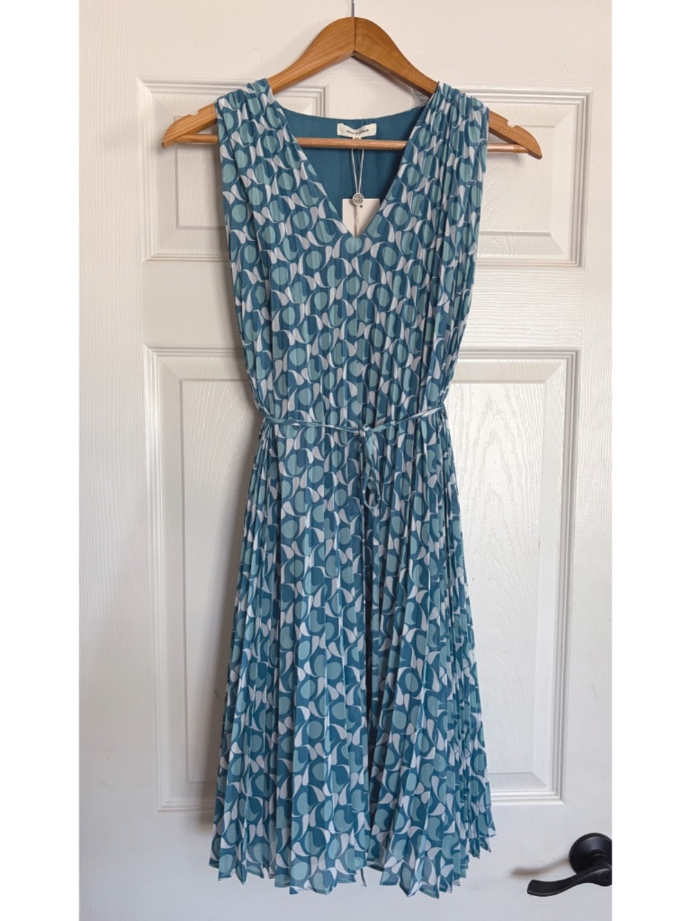 Max Studio Sleeveless Pleated Mini Dress - NWT - Size XS